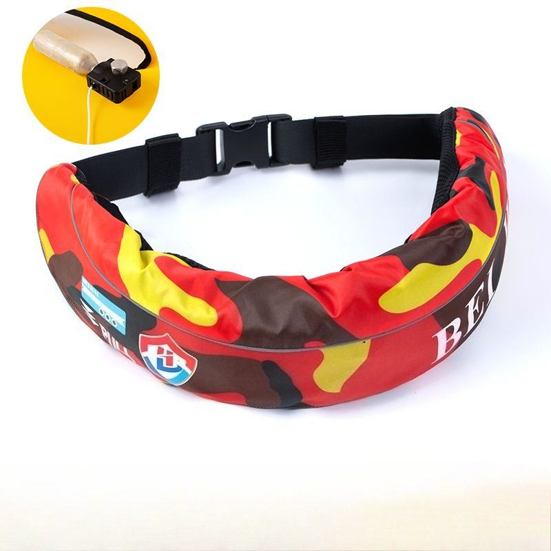 Fishing Jacket Waterproof - Adult Fishing Lifesaving Waist Belt Safety