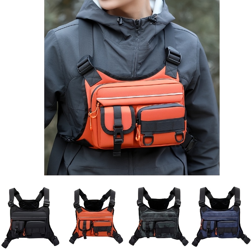 Men's Tactical Chest Bag, Runn - огляд і ціна Fishing Vest