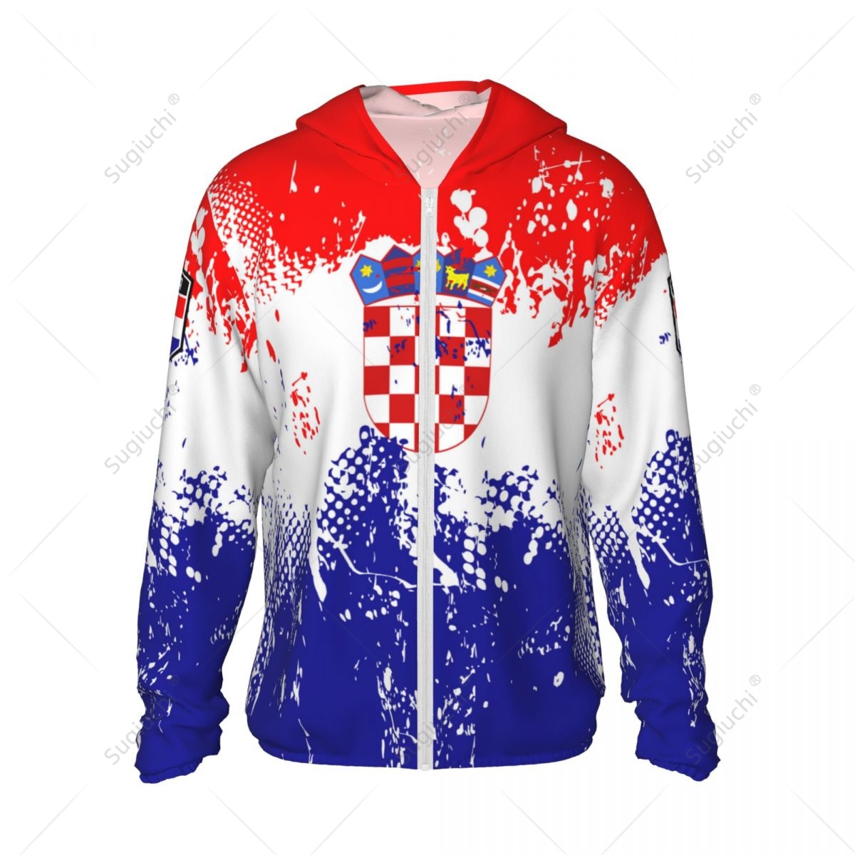 Croatia Flag Sun Protection Ho - огляд і ціна Fishing Hoodie
