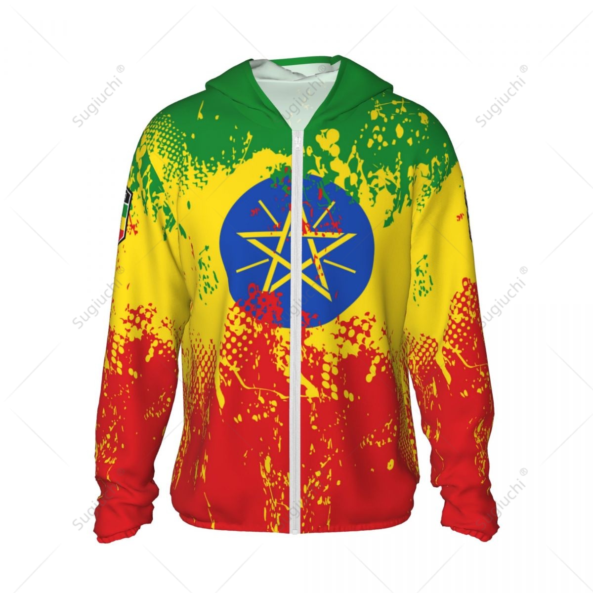 Ethiopia Flag Sun Protection H - огляд і ціна Fishing Hoodie