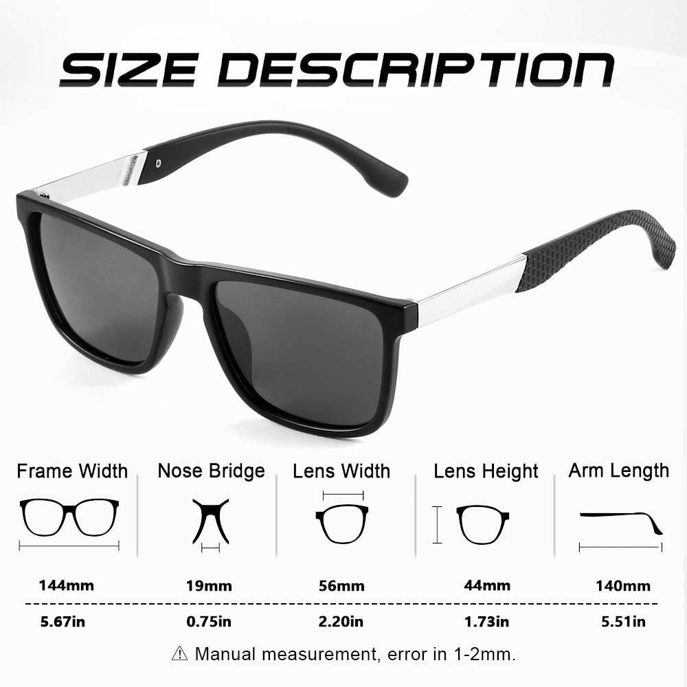 CRIXALIS 4Pcs Polarized Sungla - огляд і ціна Fishing Sunglasses Polarized