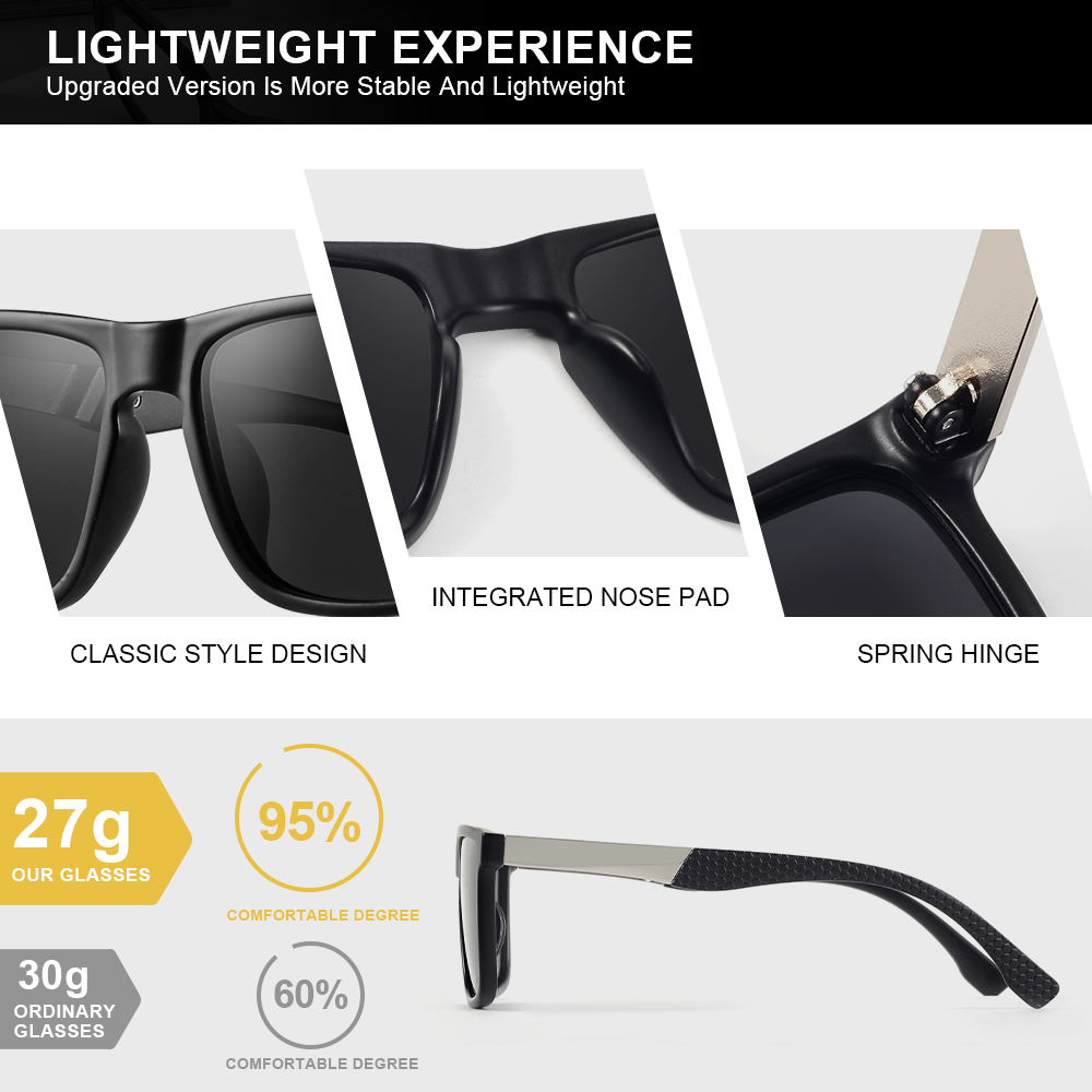 CRIXALIS 4Pcs Polarized Sungla - огляд і ціна Fishing Sunglasses Polarized
