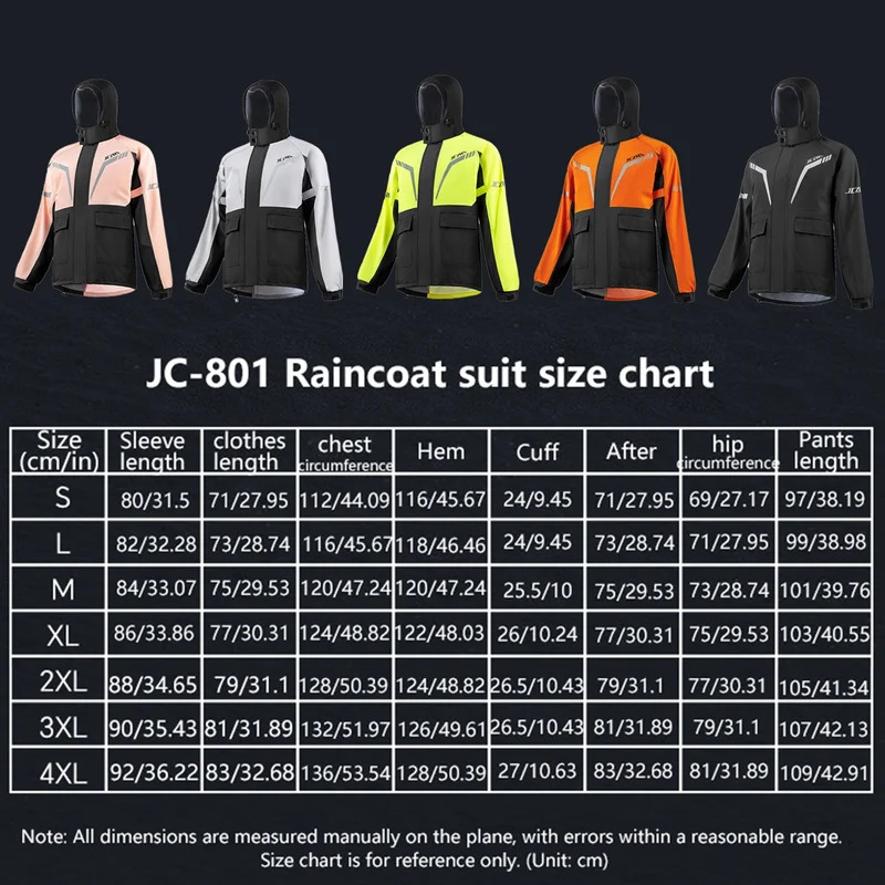 Waterproof Motorcycle Rain Sui - огляд і ціна Fishing Rain Suit