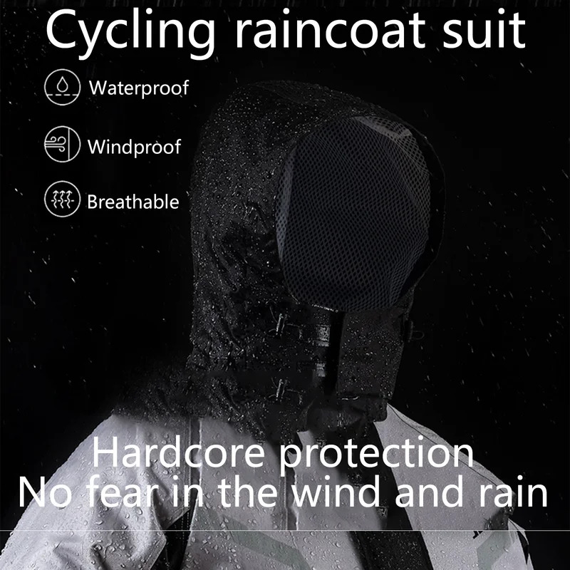 Waterproof Motorcycle Rain Sui - огляд і ціна Fishing Rain Suit