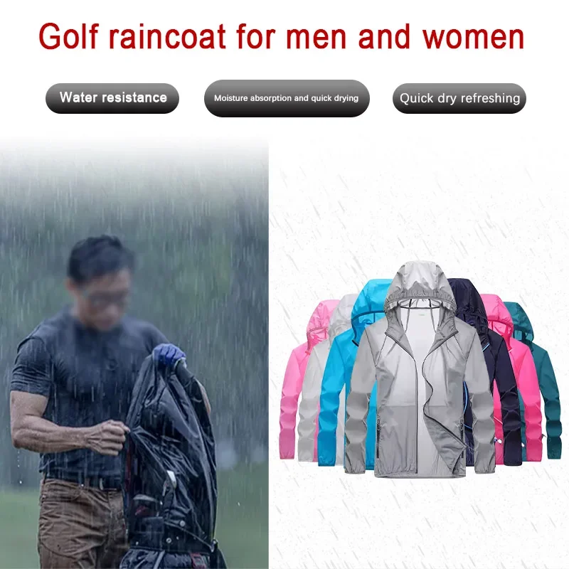 Golf Raincoat Lightweight Jack - огляд і ціна Fishing Jacket Waterproof