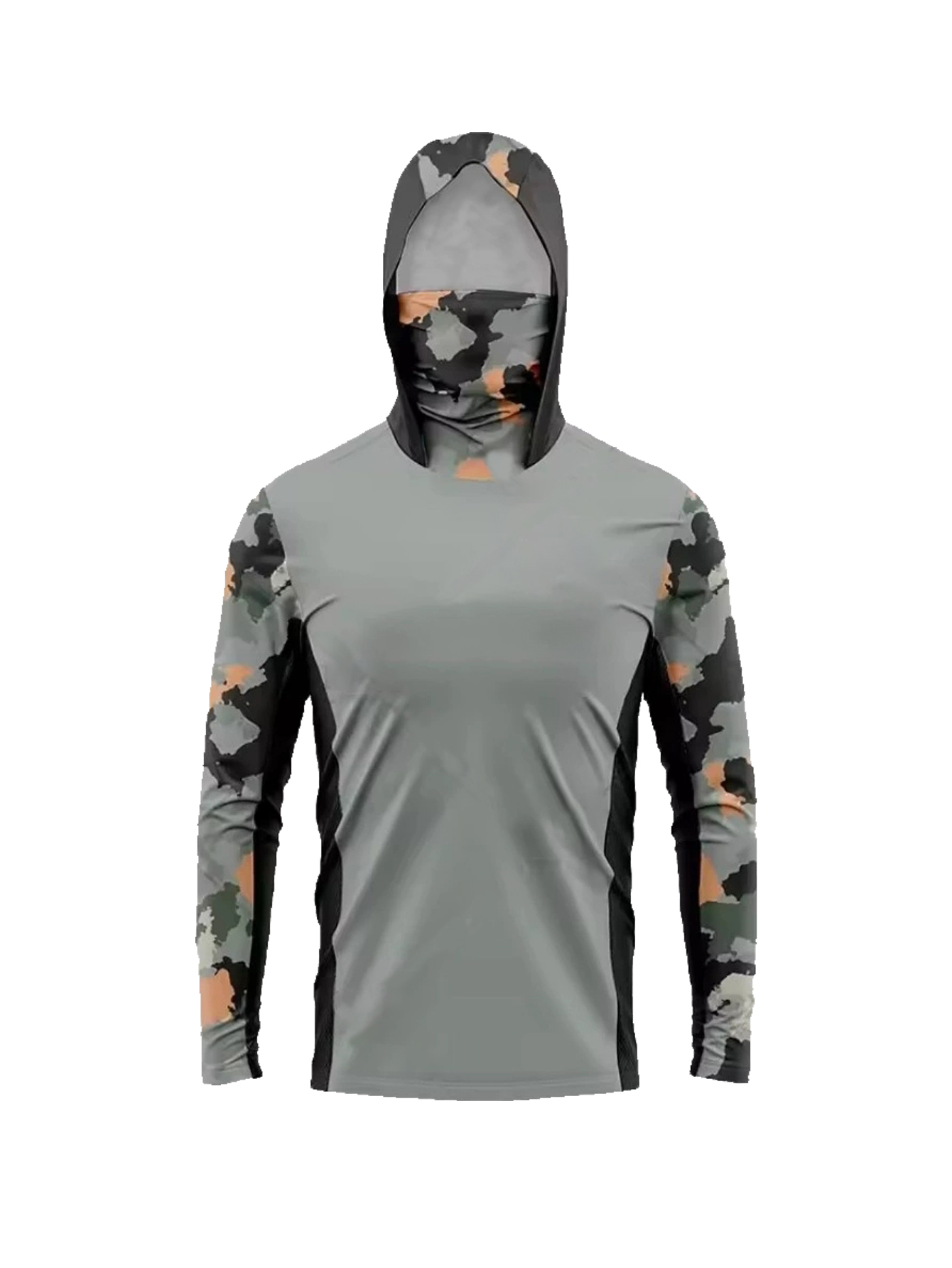 Ocean Blue Digital Brushstroke - огляд і ціна Fishing Hoodie