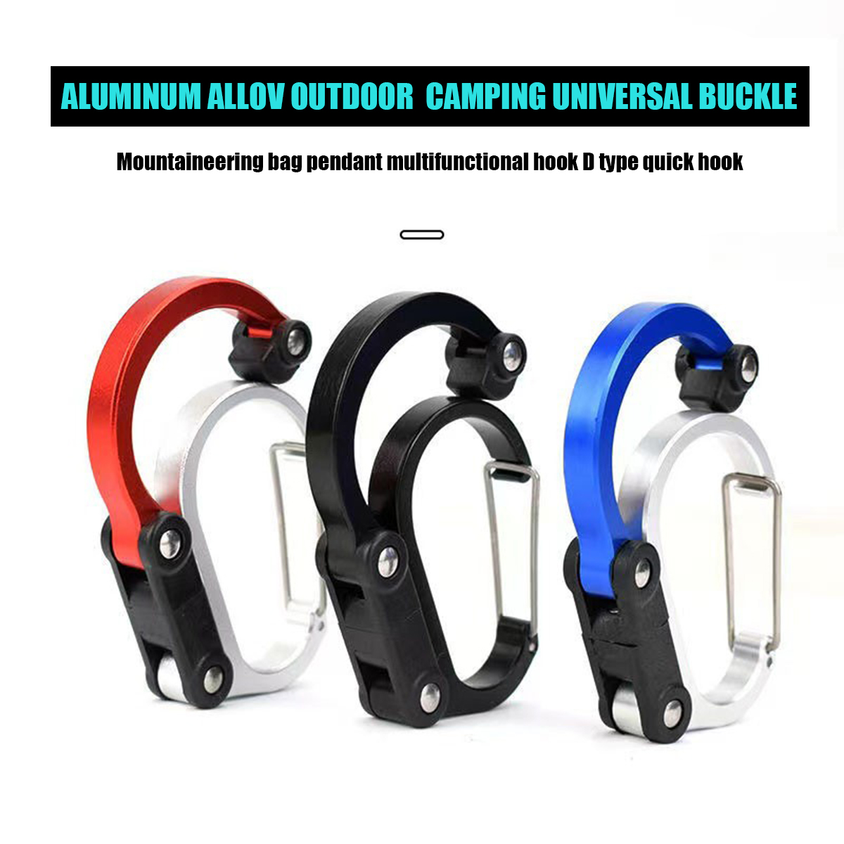 Dtype Hook Gear Clip Carabiner - огляд і ціна Fishing Backpack